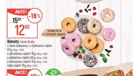 Donuty různé druhy - Globus aktualniletaky.eu
