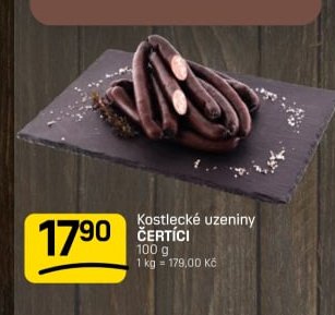 Kostlecké uzeniny ČERTÍCI