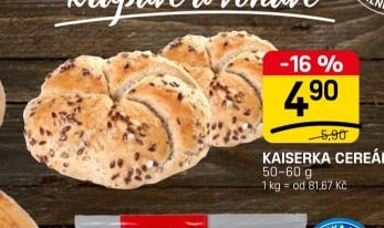 Kaiserka cereální - FLOP TOP aktualniletaky.eu