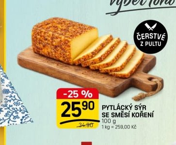 PYTLÁCKÝ SÝR SE SMĚSÍ KOŘENÍ - FLOP TOP aktualniletaky.eu