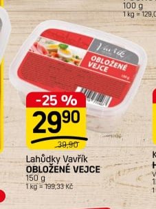 Lahůdky Vavřík Obložené vejce