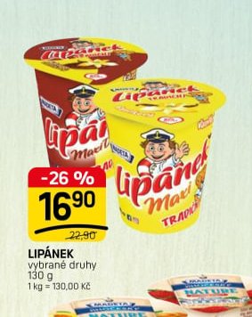 LIPÁNEK vybrané druhy 130 g - FLOP TOP aktualniletaky.eu
