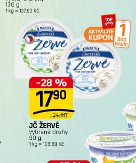 JČ ŽERVÉ vybrané druhy 90 g - FLOP TOP aktualniletaky.eu