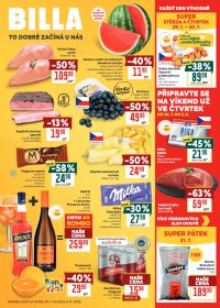 aktuální leták BILLA 29.7.2026-4.8.2026