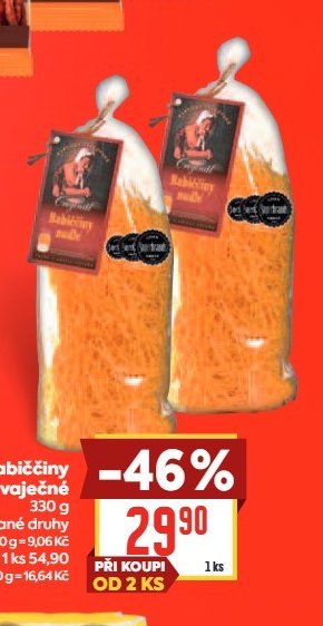 Babiččiny těstoviny vaječné