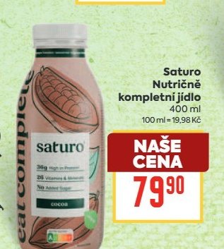 Saturo Nutričně kompletní jídlo - BILLA aktualniletaky.eu