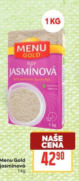 Menu Gold Rýže jasmínová - BILLA aktualniletaky.eu