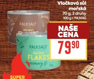 Falksalt Vločková sůl mořská - BILLA aktualniletaky.eu