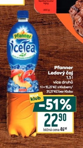 Pfanner Ledový čaj - BILLA aktualniletaky.eu
