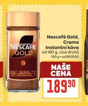 Nescafé Gold, Crema
