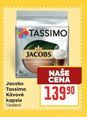 Jacobs Tassimo Kávové kapsle