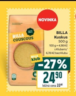 BILLA Kuskus - BILLA aktualniletaky.eu