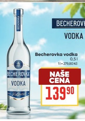 Becherovka vodka 0,5l - BILLA aktualniletaky.eu