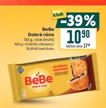 BeBe Dobré ráno - BILLA aktualniletaky.eu