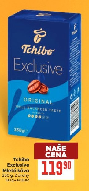 Tchibo Exclusive Mletá káva 250 g - BILLA aktualniletaky.eu