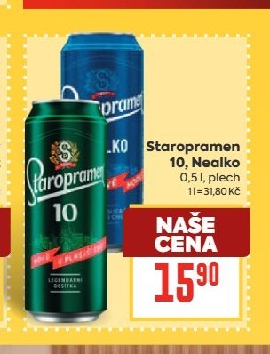 Staropramen 10, Nealko