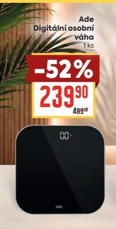 Ade Digitální osobní váha