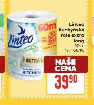 Linteo Kuchyňské role extra long