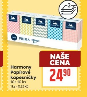 Harmony Papírové kapesníčky
