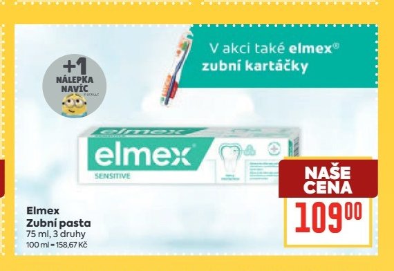 Elmex Zubní pasta