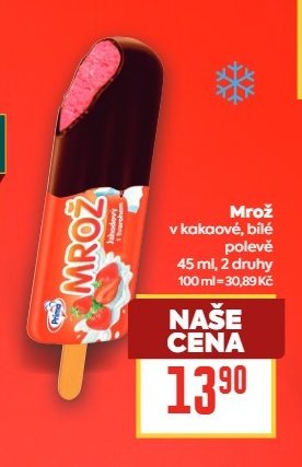 Mrož v kakaové, bílé polevě 45 ml - BILLA aktualniletaky.eu