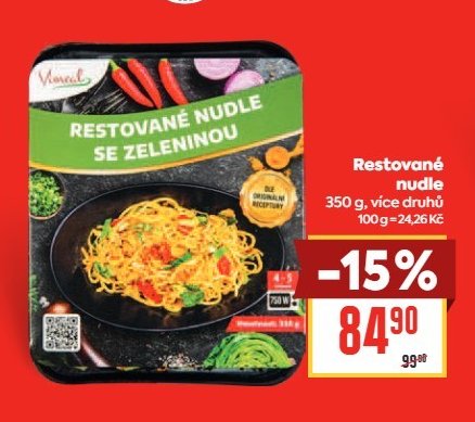 Restované nudle se zeleninou - BILLA aktualniletaky.eu