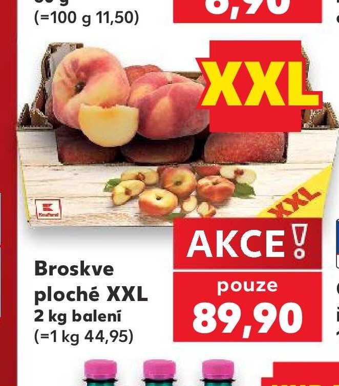 Broskve ploché XXL