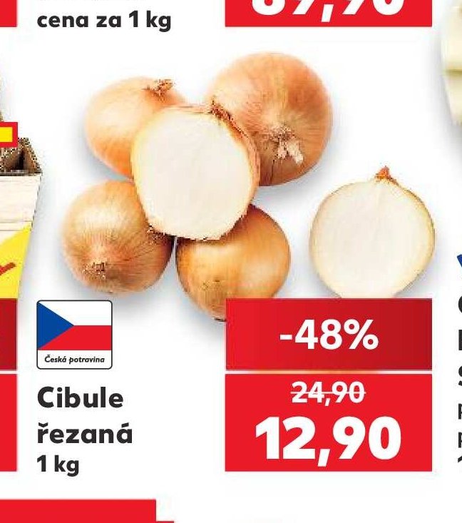 Cibule řezaná