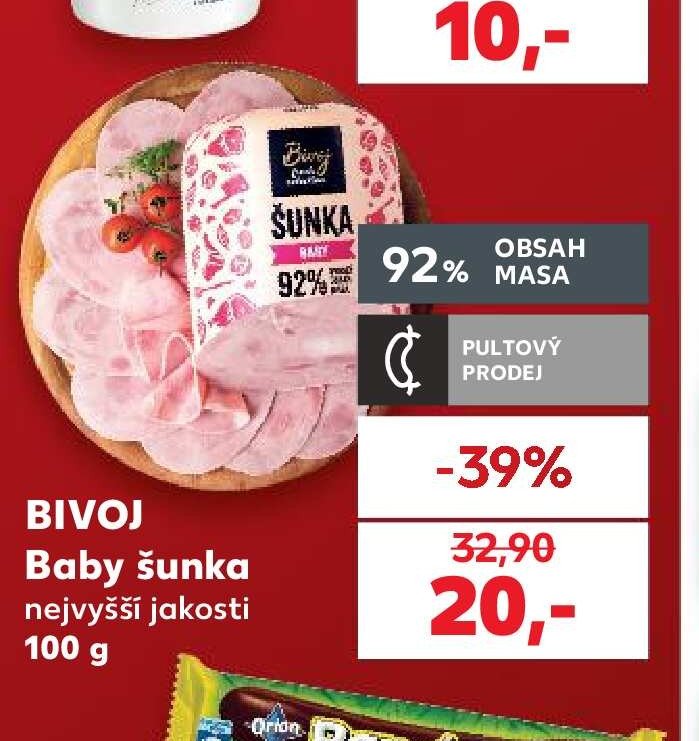 BIVOJ Baby šunka - Kaufland aktualniletaky.eu