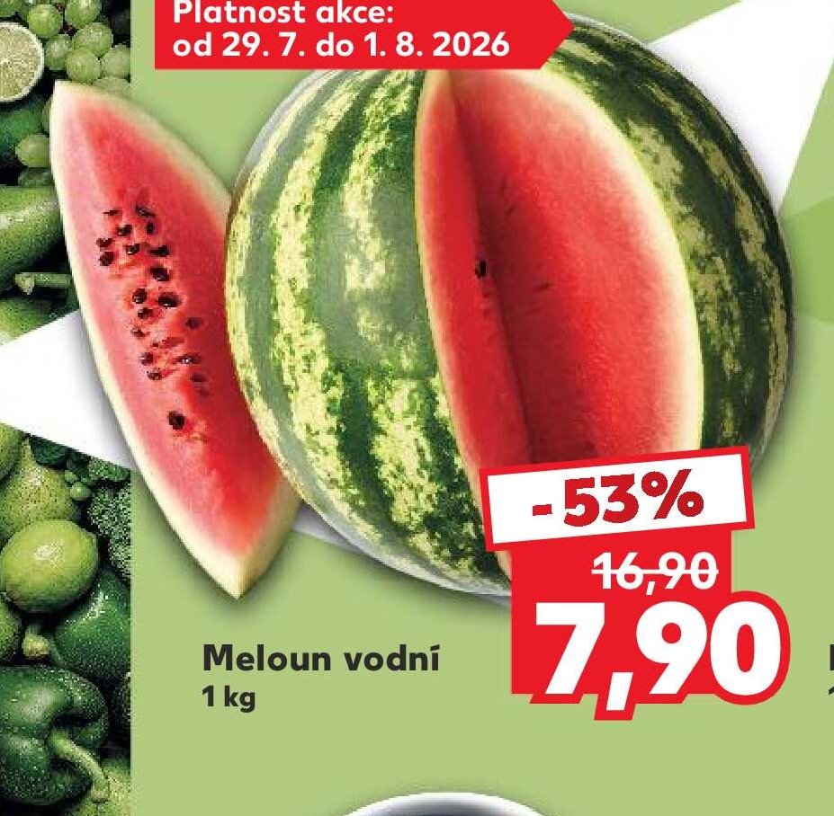 Meloun vodní 1 kg - Kaufland aktualniletaky.eu