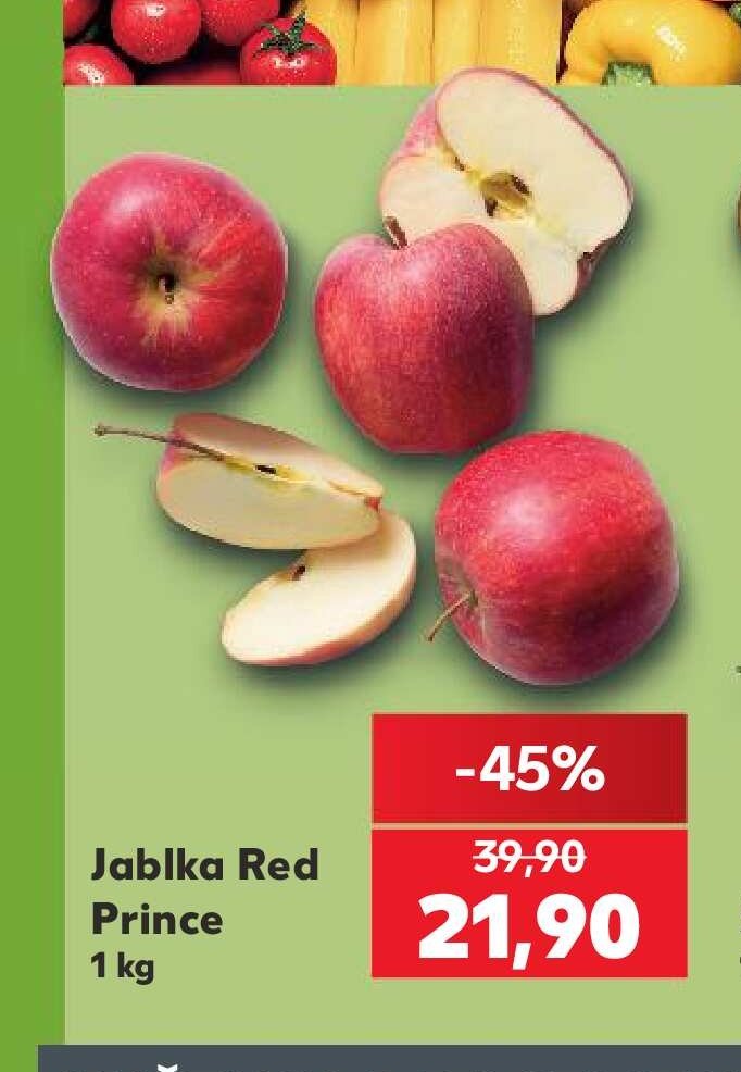 Jablka Red Prince 1 kg - Kaufland aktualniletaky.eu