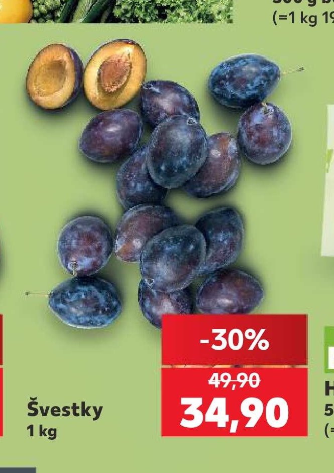Švestky 1 kg - Kaufland aktualniletaky.eu