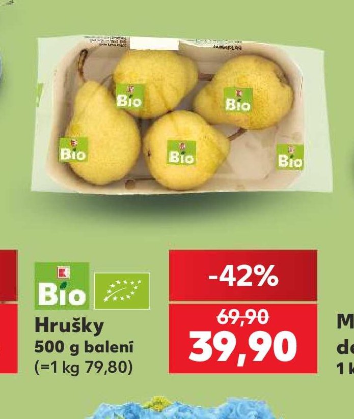 Bio Hrušky 500 g balení - Kaufland aktualniletaky.eu