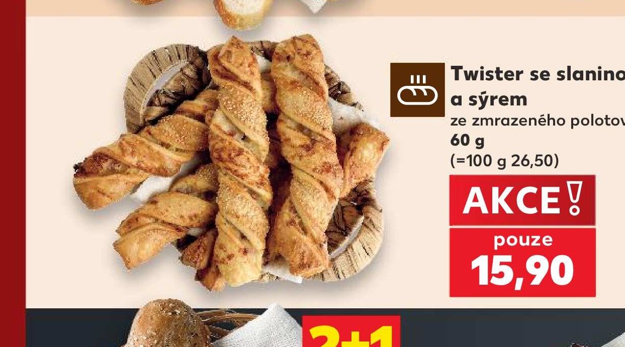 Twister se slaninou a sýrem - Kaufland aktualniletaky.eu
