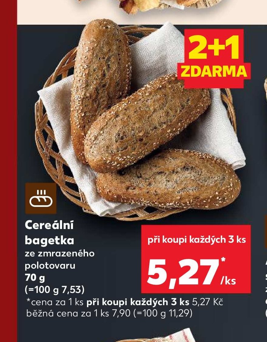Cereální bagetka - Kaufland aktualniletaky.eu