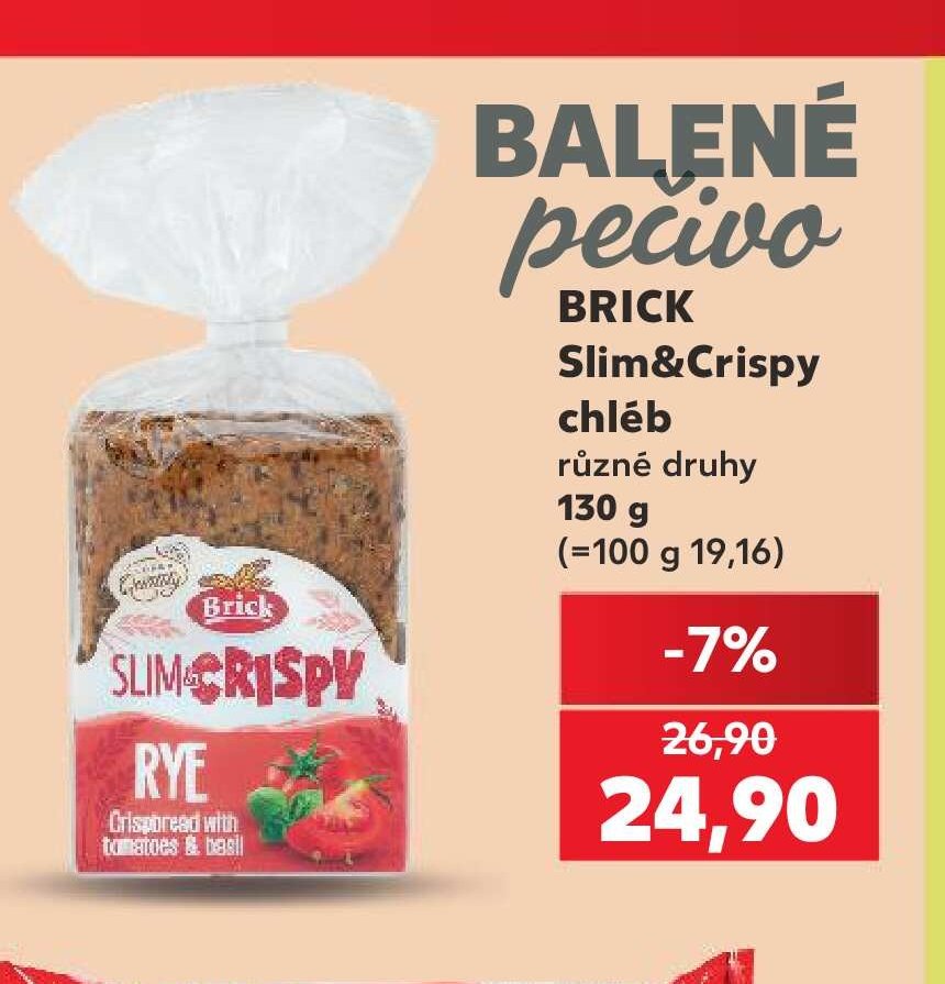 BRICK Slim&Crispy chléb - Kaufland aktualniletaky.eu