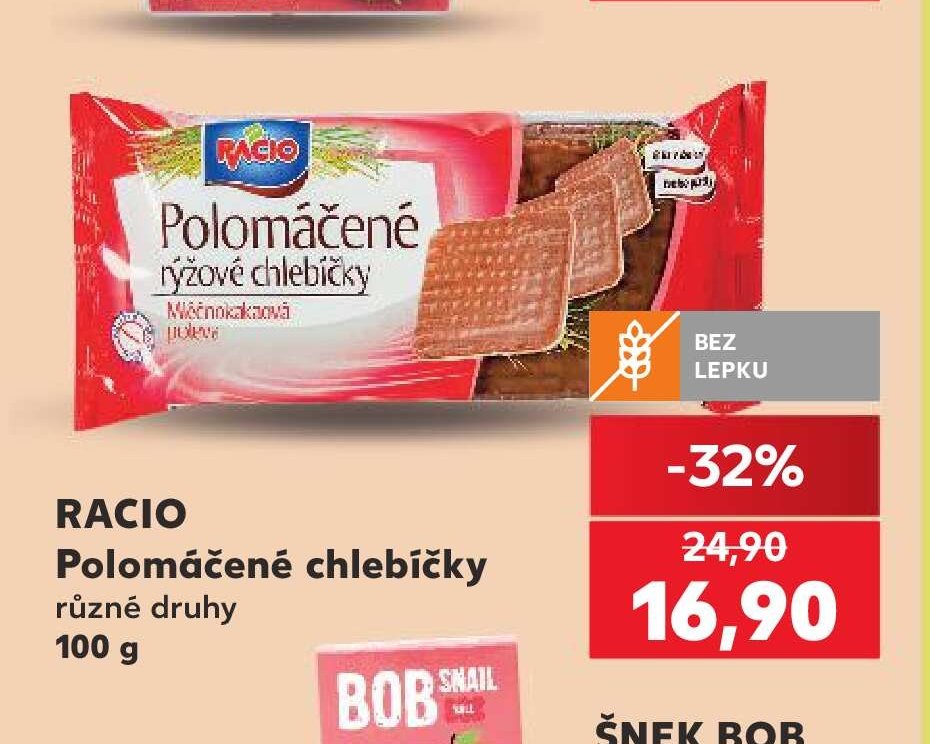 RACIO Polomáčené rýžové chlebíčky