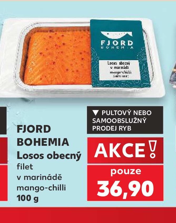 Fjord Bohemia Losos obecný filet v marinádě - Kaufland aktualniletaky.eu