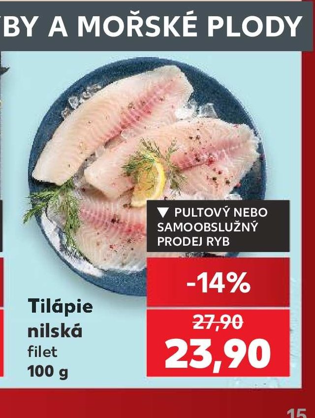 Tilápie nilská filet - Kaufland aktualniletaky.eu