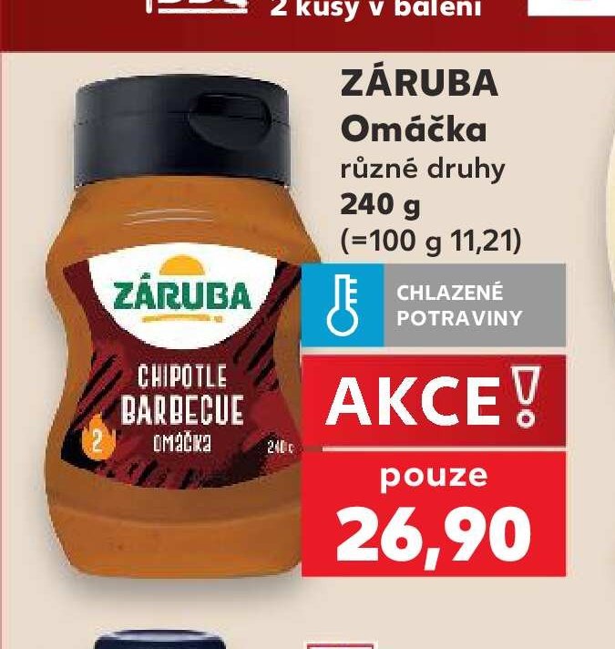 ZÁRUBA Omáčka různé druhy - Kaufland aktualniletaky.eu