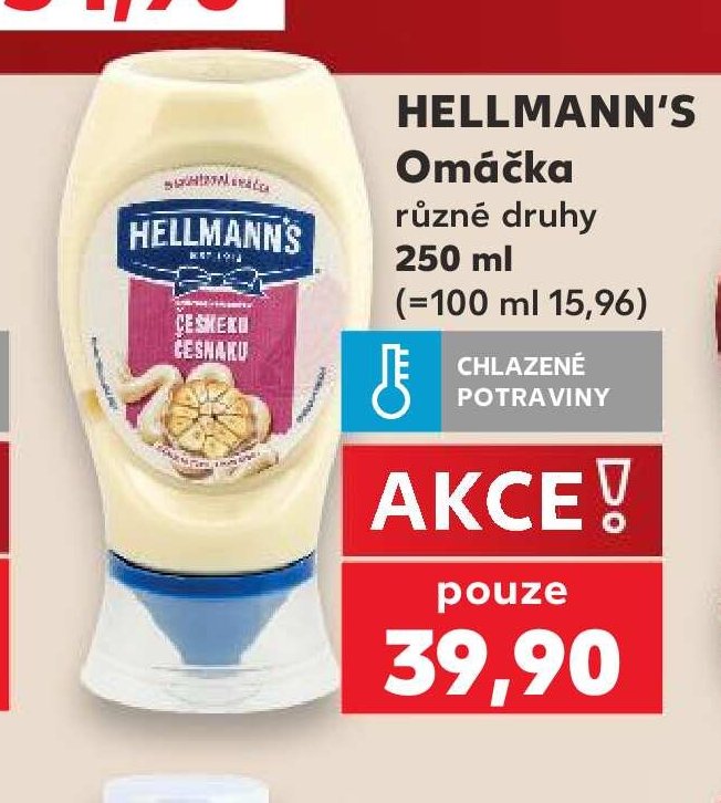HELLMANN'S Omáčka různé druhy - Kaufland aktualniletaky.eu
