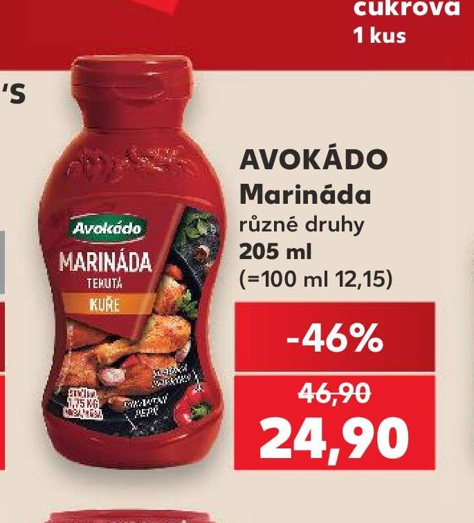 AVOKÁDO Marináda různé druhy - Kaufland aktualniletaky.eu