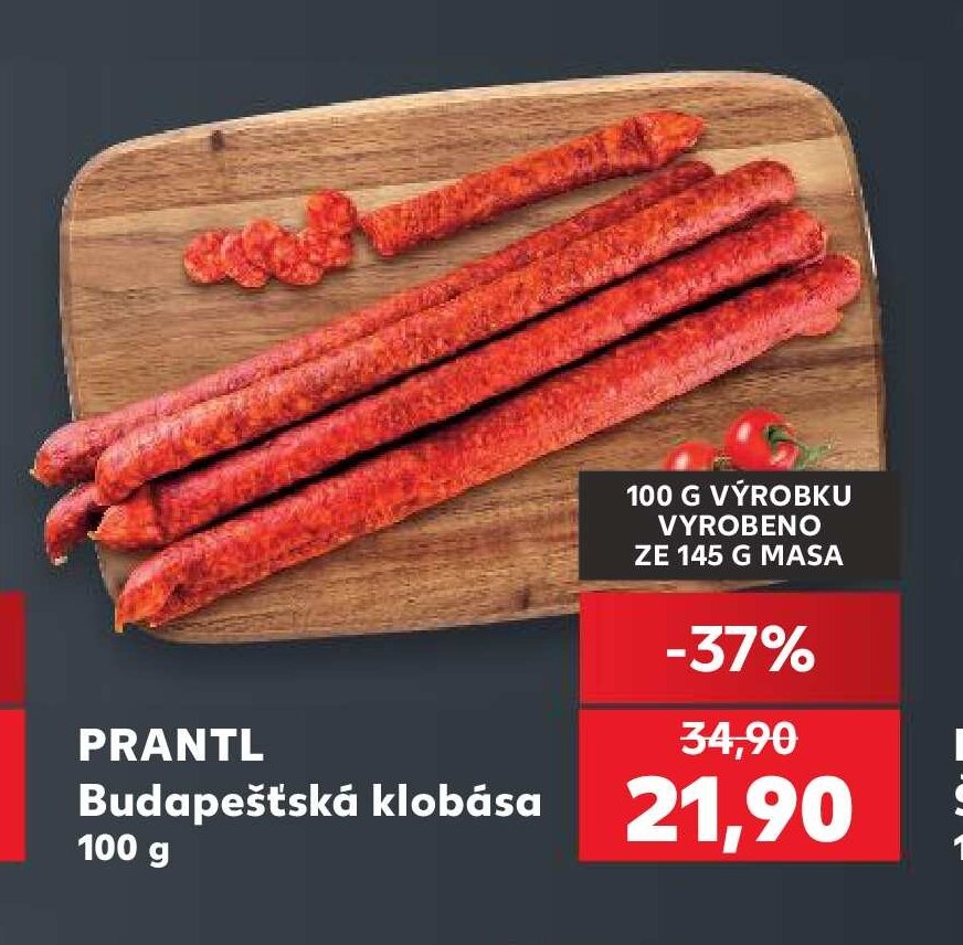PRANTL Budapešťská klobása