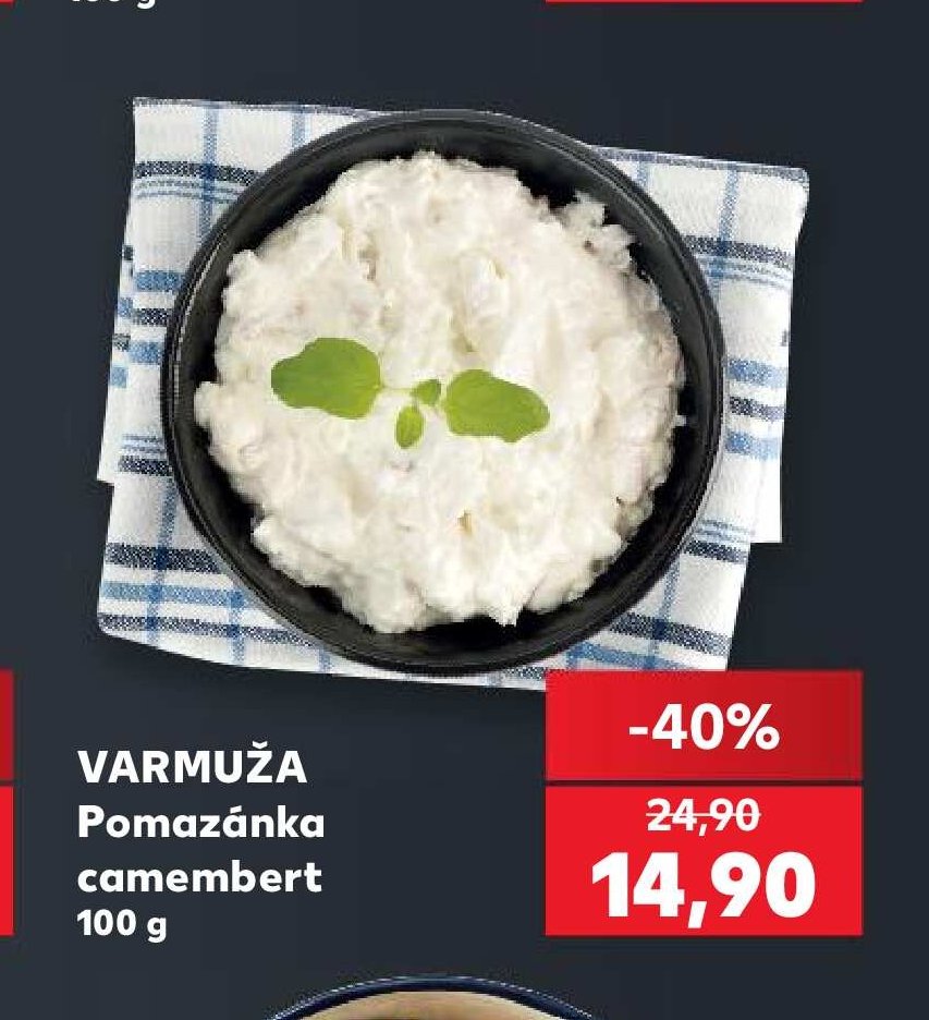 VARMUŽA Pomazánka camembert