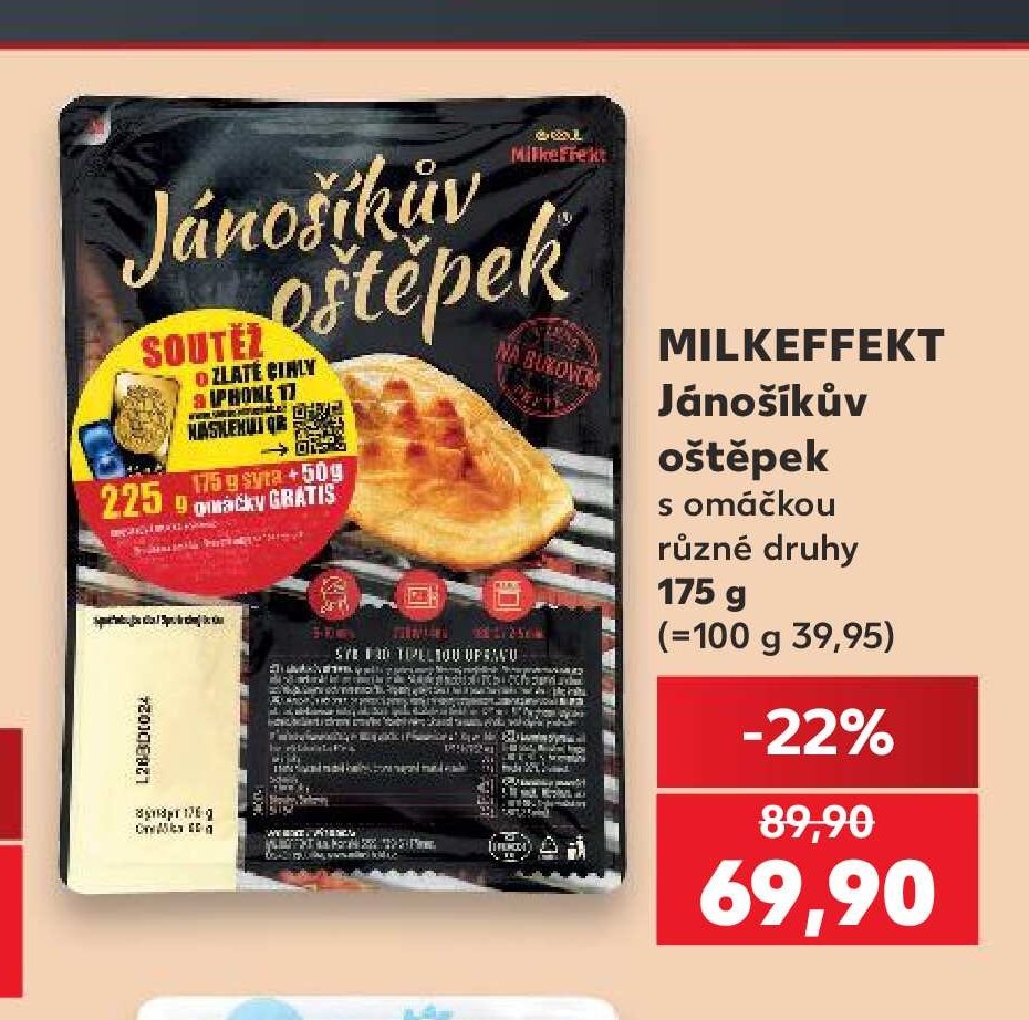 MILKEFFEKT Jánošíkův oštěpek - Kaufland aktualniletaky.eu