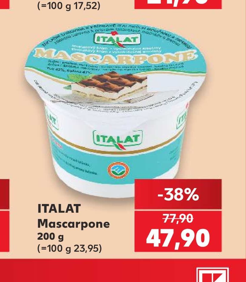 ITALAT Mascarpone - Kaufland aktualniletaky.eu