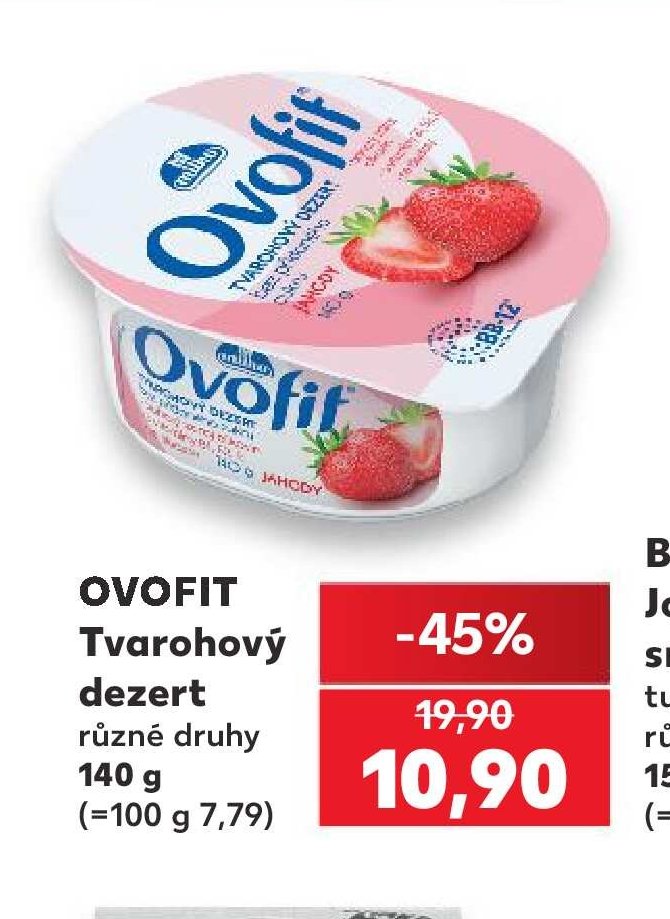 OVOFIT Tvarohový dezert 140 g - Kaufland aktualniletaky.eu