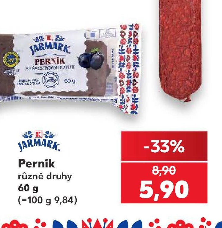 Jarmark Perník různé druhy 60 g - Kaufland aktualniletaky.eu