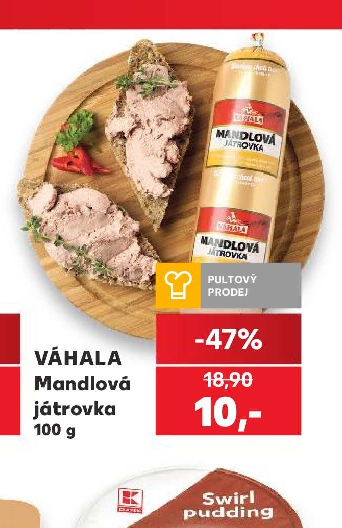 Váhala Mandlová játrovka - Kaufland aktualniletaky.eu