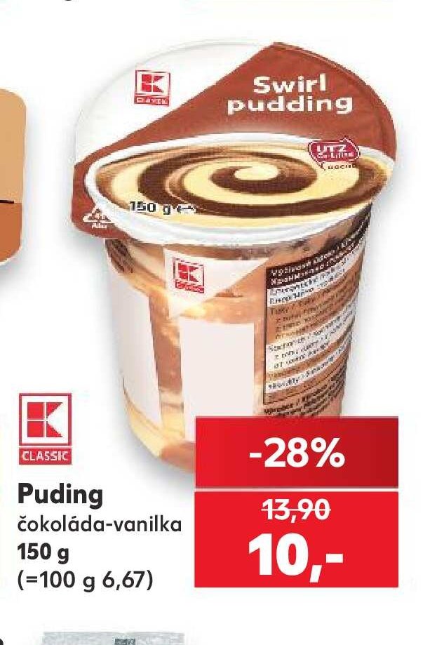 Swirl pudding - Kaufland aktualniletaky.eu